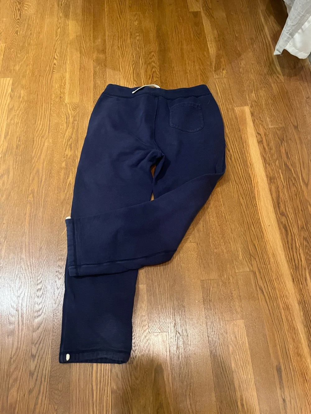Polo by Ralph Lauren Navy Sweatpants with Yellow Tag